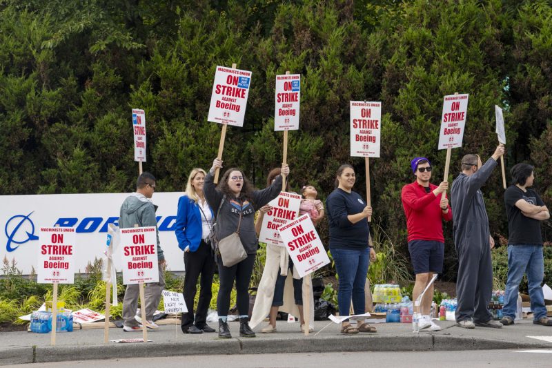  Boeing factory workers strike after overwhelmingly rejecting contract