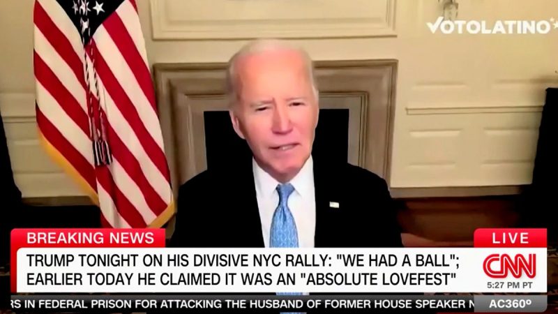  White House denies that Biden referred to Trump supporters as ‘garbage’