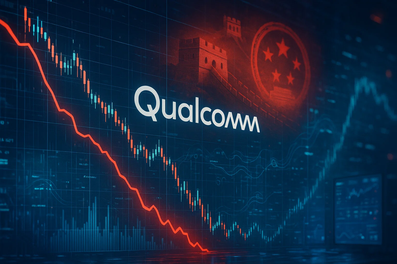 Qualcomm stock price at risk of a crash despite OpenAI partnership rumors